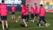 FC Barcelona training session: Barça train before trip to Doha