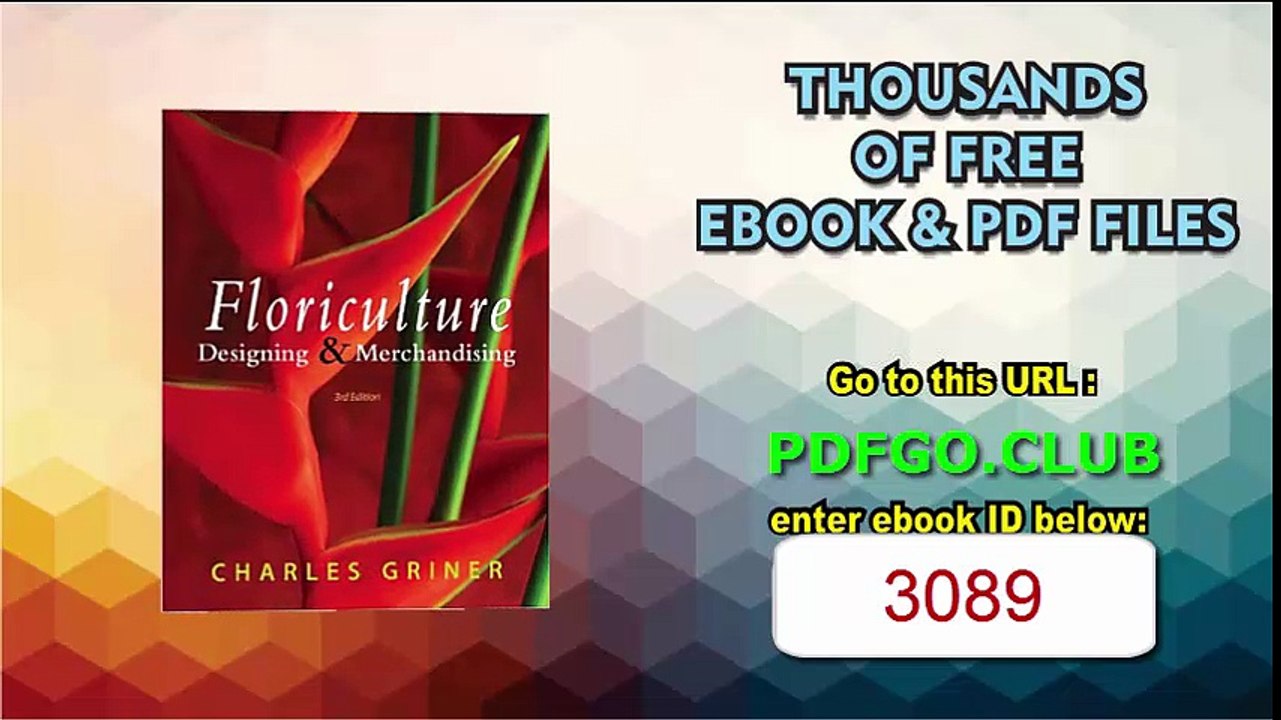 Floriculture Designing  Merchandising