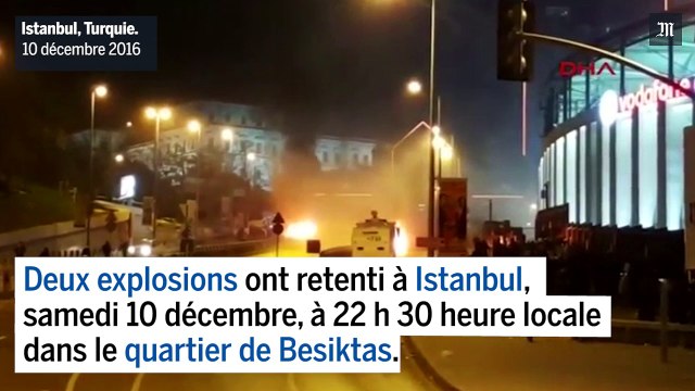 Istanbul : les images des deux explosions
