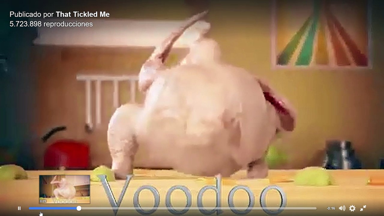 el pollo bailador