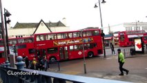 Buses in Romford, Essex December 2016