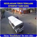 Be careful, accident happened at the same place