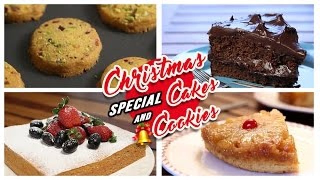 Cakes & Cookies Recipes | Christmas Special | Easy To Make Cakes & Cookies At Home | Rajshri Food