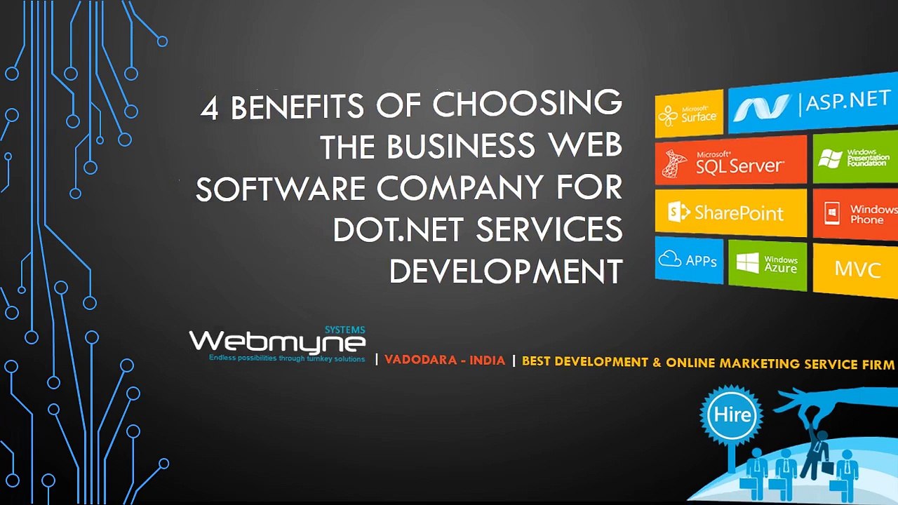 ASP.Net Website Development Company - Webmyne Systems