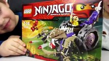 Lego Ninjago 70745 Ancondrai Bodenfahrzeug Unboxing Video Spielzeug auspacken spielen Kinderkanal