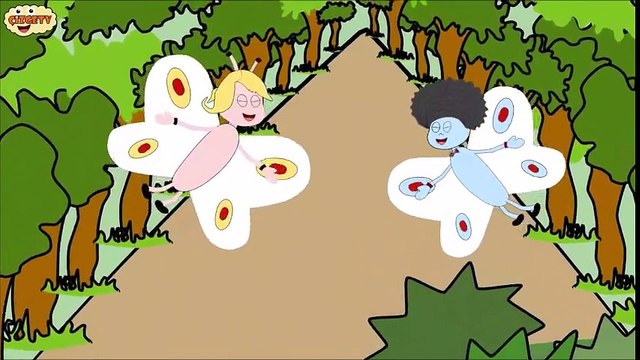 Beyaz Kelebekler Rondu - Çizgi Film - Okul Öncesi - Ana Okulu - Çocuk Şarkıları