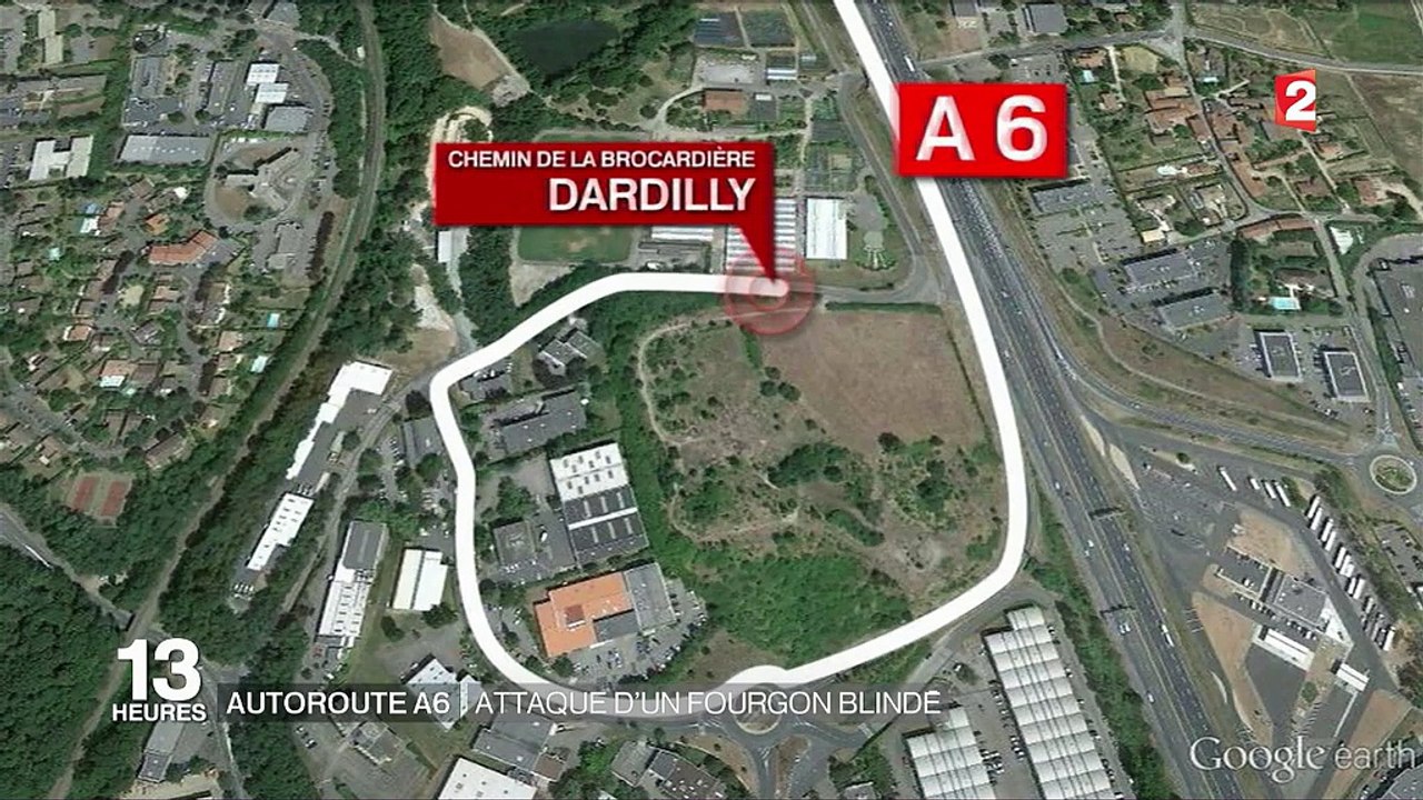 Lyon : des malfaiteurs attaquent un fourgon rempli d'or et dérobent un butin de 2,5 millions d'euros