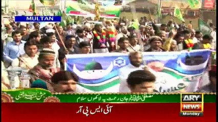 Jashn-e-Eid-e-Meelad-un-Nabi (S.A.W) celebrated with religious fervour