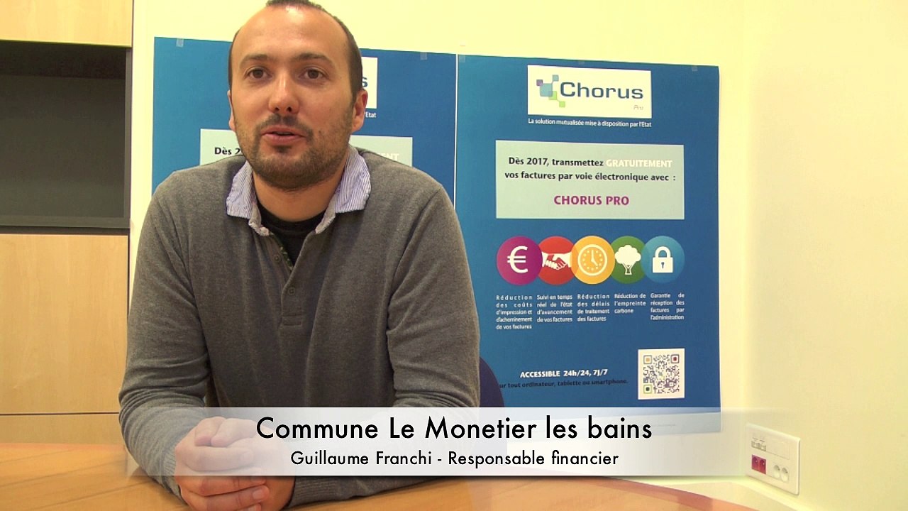 Témoignage Chorus Pro - Commune Le Monetier les Bains