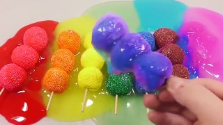 ☆ Spritze Real Spielen DIY Wie man Himmel Malt Schleim Wasser Ballon Lernen Farben Slime Ton ☆