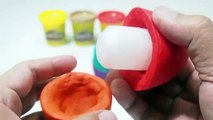 Colorful Eggs Play Doh Surprise Toy- Dancing Minecraft and Star Wars Toys
