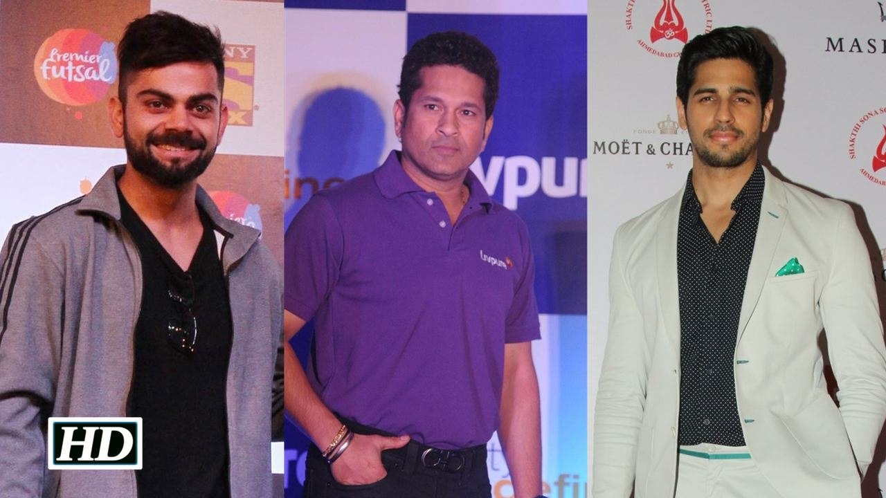Virat, Sidharth joins Sachin as goodwill envoys for Skill India