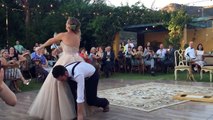 Une danse de mariage pas comme les autres !