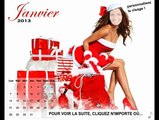 Le calendrier sexy féminin avec votre visage, bonne année humour, carte virtuelle