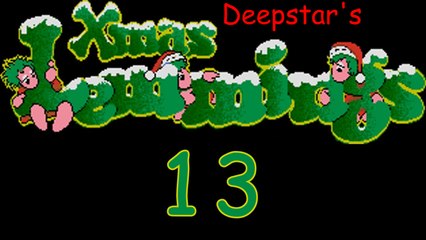 Let's Play Deepstar's X-Mas Lemmings - 13/24 - Einsturzgefahr im Minenschacht