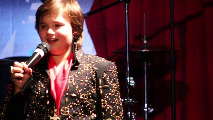 Benjamin sings 'Big Hunk Of Love' Elvis Week 2016