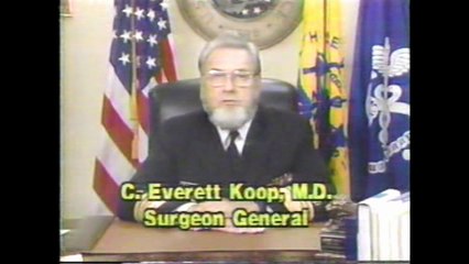 1988 AIDS PSA (C. Everett Koop)