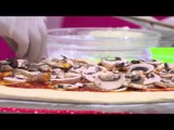 رغيف البيتزا - كيكة رخامية بجناش الشيكولاتة | زعفران وفانيلا حلقة كاملة
