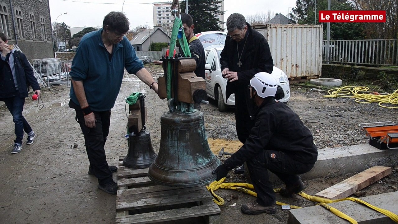 Saint-Brieuc. Nouvelle maison Saint-Yves : les cloches ont retrouvé leur place