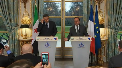 Syrie : François Hollande dénonce la "répétition de massacres à Alep"