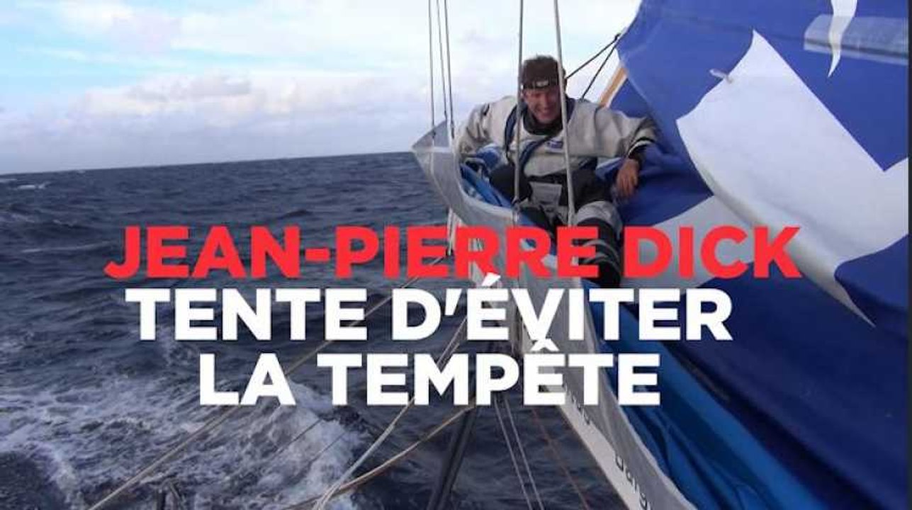 Jean-Pierre Dick sur le Vendée Globe : "Je vais essayer d'éviter les grands vents"