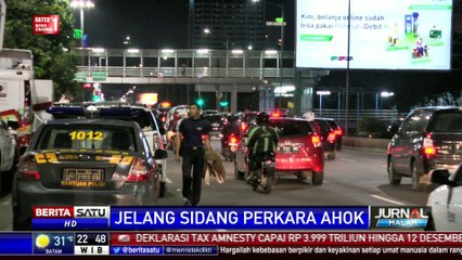 Puluhan Polisi Jaga Lokasi Sidang Ahok