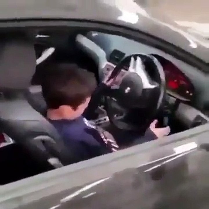 A 10 Year Talented Boy Drifting BMW Like A Pro