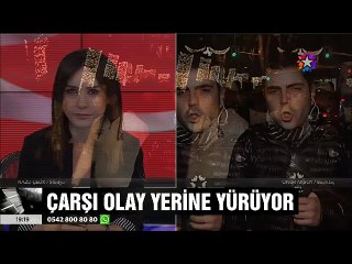 Çarşı Grubu ve Rakip takım Taraftarları İstanbul Şehitleri için yürüyor