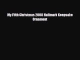 My Fifth Christmas 2008 Hallmark Keepsake Ornament