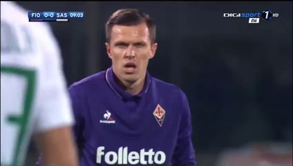 Nikola Kalinic Goal HD - Fiorentina 1-0 Sassuolo - 12.12.2016