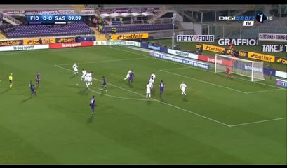 Nikola Kalinic Goal HD - Fiorentina 1-0 Sassuolo - 12.12.2016
