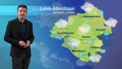 Prévisions météo pour la journée du mardi 13 décembre