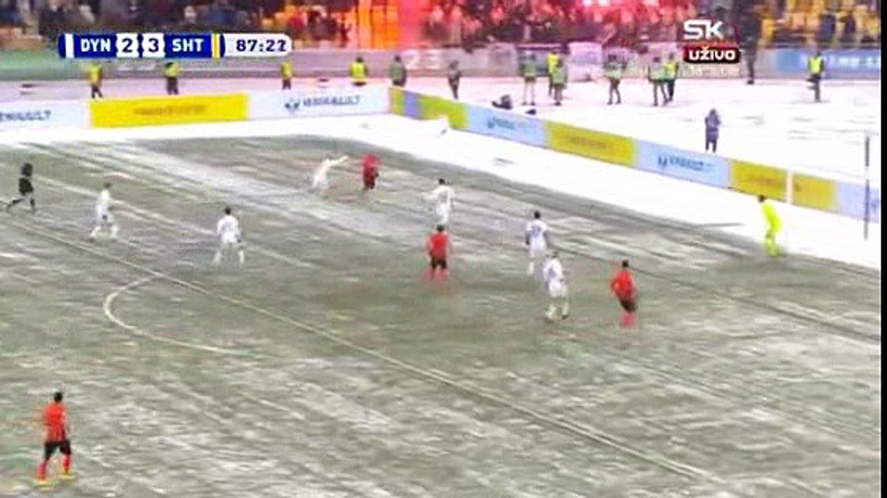 Evgen Khacheridi Funny Own Goal HD - Dynamo Kyiv 2-4 Shakhtar Donetsk 11.12.2016