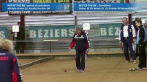 Second tour intégral, Béziers contre Digoin, Club Elite Féminin, J5, Sport Boules, saison 2016-2017