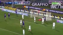 Nikola Kalinić Second Goal HD - Fiorentina 2-0 Sassuolo Serie A 12.12.2016