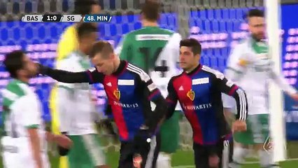 Basel 1:0 St. Gallen (Swiss Super League 18. Runde 2016/2017 10.December 2016)