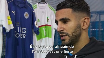 Mahrez élu joueur africain de l'année en Premier League !