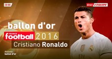 Classement ballon d'or 2016 - Cristiano Ronaldo win the ballon d'or 2016