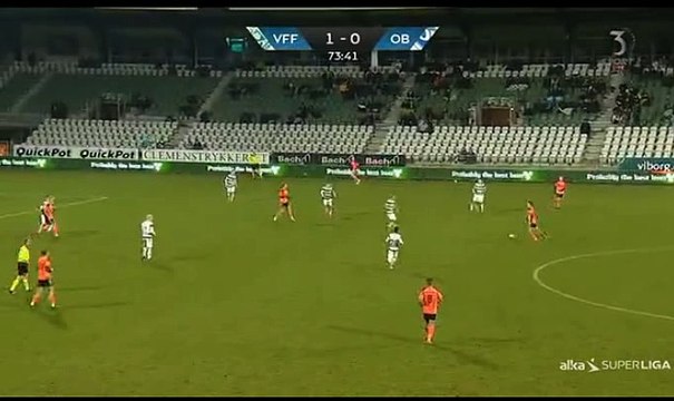 Anders Jacobsen Goal HD - Viborg	1-1	Odense 12.12.2016