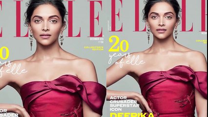 Deepika Padukone Hot Stunning Elle Photoshoot 2016