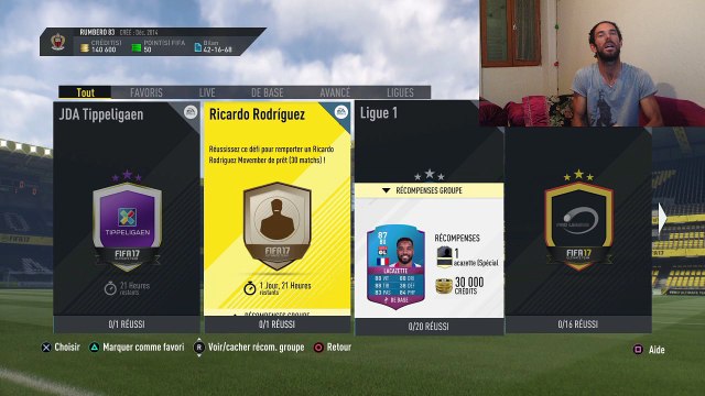 fifa 17 defi creation d'equipe +tech achat revente ligue 1