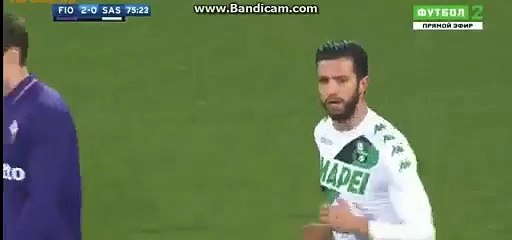 Francesco Acerbi Goal - Fiorentina 2-1 Sassuolo 12.12.2016