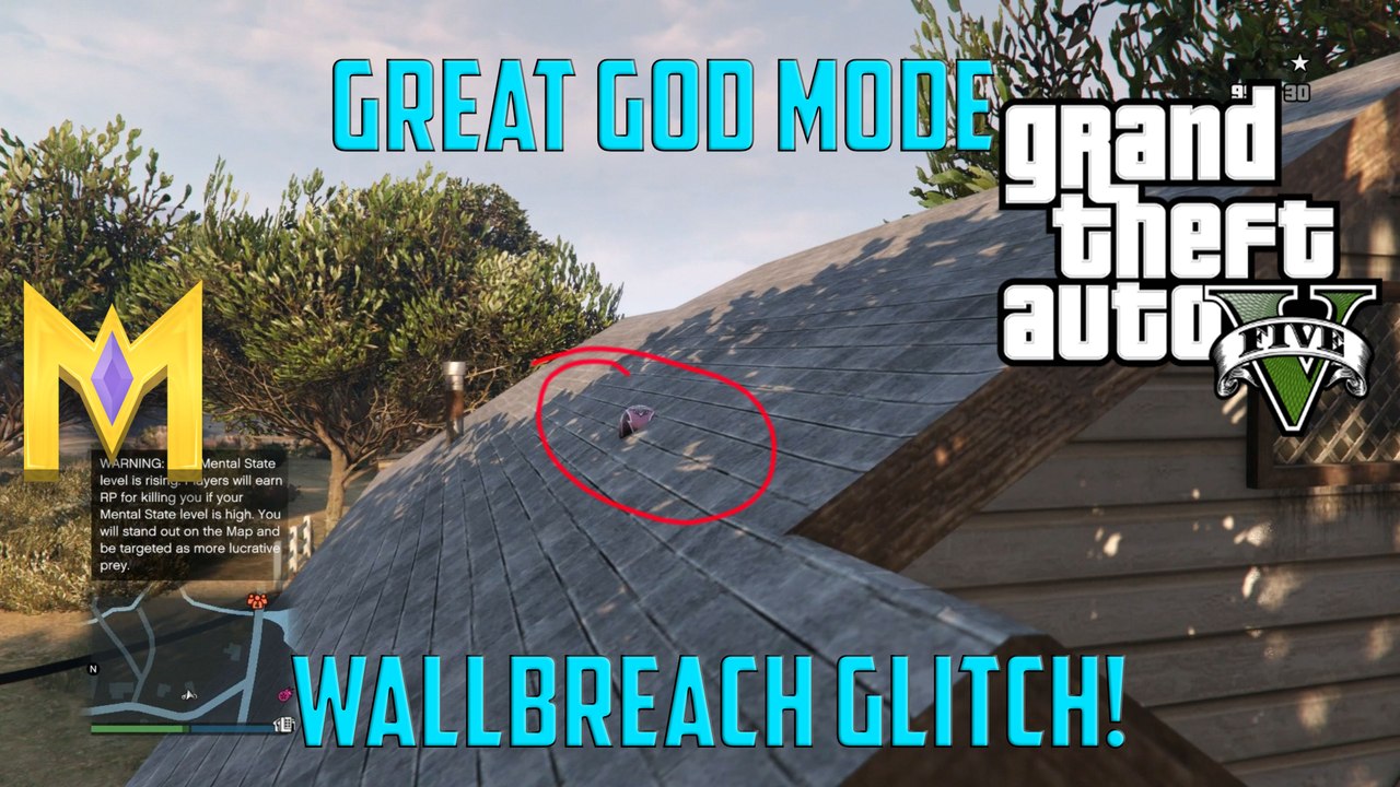 GTA 5 Glitches - SOLO God Mode Wallbreach Glitch - "After All Patches"