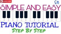 Halka Halka Piano Tutorial | Rahat Fateh Ali Khan |