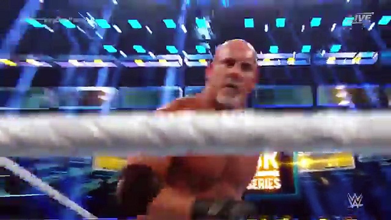 WWE Survivor Series Goldberg venció a Lesnar en tres minutos