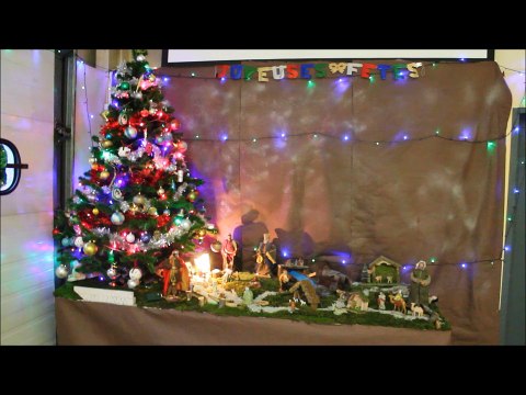 Crèche de Noël par Nata et Rosa