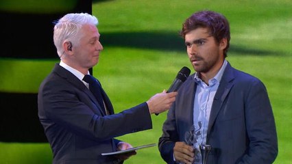 Golf+ le Mag - Romain Langasque reçoit le Trophée de l'Espoir Masculin