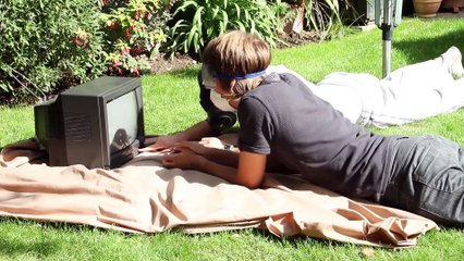 Smashing a TV in Slow Motion - The Slow Mo Guys