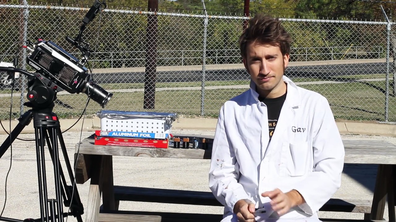 Tiny Plasma Cutter in Slow Motion - The Slow Mo Guys