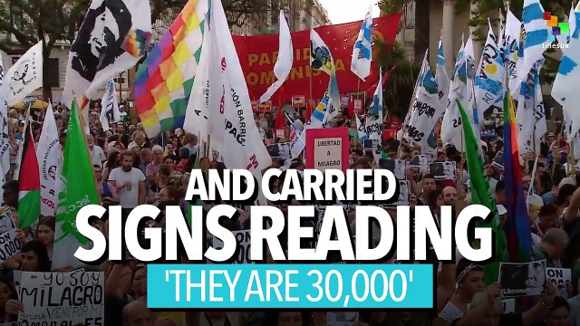 Argentines Demand Justice for Dictatorship Crimes